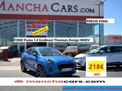 Azul Usado 2022 Ford Puma Titanium SUV | 15.990 € (Precio justo)