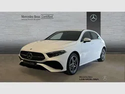 Blanco polar Usado 2023 Mercedes A250 AMG line Berlina | 35.490 € (Precio justo)