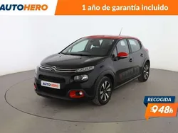 Negro Usado 2019 Citroën C3 Feel Utilitario | 9904 € (Buen precio)