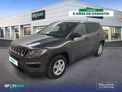 Gris Usado 2021 Jeep Compass Sport SUV | 17.790 € (Precio justo)