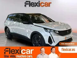 Blanco Usado 2021 Peugeot 5008 GT Monovolumen | 22.790 € (Precio justo)