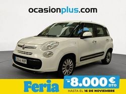 Blanco Usado 2014 Fiat 500L Lounge Monovolumen | 7990 € (Buen precio)