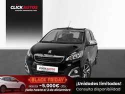 Negro Usado 2021 Peugeot 108 Allure Utilitario | 9000 € (Precio justo)