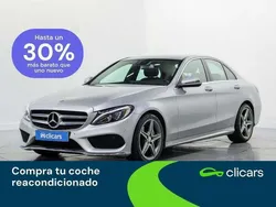 Plateado Usado 2016 Mercedes C220 Berlina | 21.390 € (Buen precio)