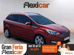 Rojo Usado 2017 Ford C-MAX Titanium Monovolumen | 11.290 € (Precio justo)