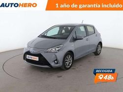 Gris Usado 2018 Toyota Yaris Hybrid Active Berlina | 13.599 € (Buen precio)