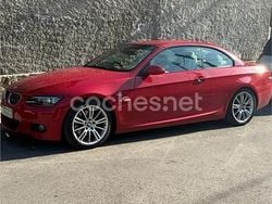 Rojo Usado 2008 BMW 325 Cabriolet Descapotable | 9000 €