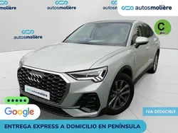 Gris / plata Usado 2021 Audi Q3 Sportback Advanced Plus SUV | 31.890 € (Precio justo)