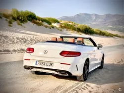 Blanco Usado 2017 Mercedes 200 Descapotable | 39.000 € (Caro)
