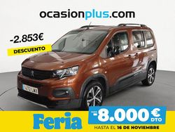 Marrón Usado 2021 Peugeot Rifter GT-line Monovolumen | 17.750 € (Precio justo)
