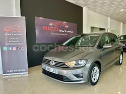 Beige Usado 2015 VW Golf Sportsvan Advance Monovolumen | 9999 € (Un poco caro)
