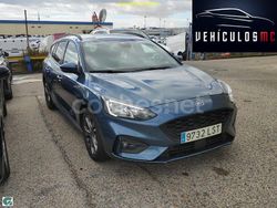 Azul Usado 2021 Ford Focus ST-Line Familiar | 16.950 € (Un poco caro)
