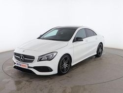 Blanco Usado 2018 Mercedes CLA180 AMG line Berlina | 23.799 € (Precio justo)