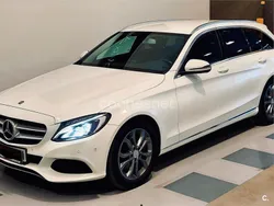 Blanco Usado 2015 Mercedes C220 Avantgarde Familiar | 13.666 € (Buen precio)