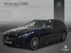 Azul Usado 2022 Mercedes C220 Familiar | 42.500 € (Un poco caro)