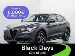Gris Usado 2020 Alfa Romeo Stelvio Sprint SUV | 24.490 € (Precio justo)