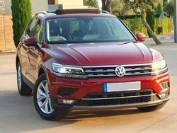 Rojo Usado 2019 VW Tiguan Sport SUV | 28.350 € (Precio justo)