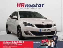 Blanco Usado 2016 Peugeot 308 Allure Familiar | 10.140 € (Precio justo)