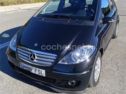 Negro Usado 2007 Mercedes A150 Elegance Monovolumen | 5800 € (Super precio)