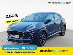 Azul Usado 2020 Ford Puma Titanium SUV | 15.690 € (Precio justo)