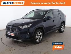 Azul Usado 2020 Toyota RAV4 Hybrid Advance SUV | 29.499 € (Precio justo)