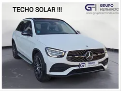 Blanco Usado 2022 Mercedes GLC220 AMG line SUV | 41.000 € (Precio justo)