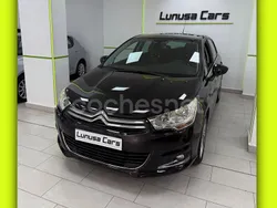 Negro Usado 2013 Citroën C4 Exclusive Berlina | 8990 € (Precio justo)