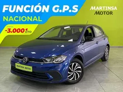 Azul Usado 2023 VW Polo Life Utilitario | 17.300 € (Precio justo)