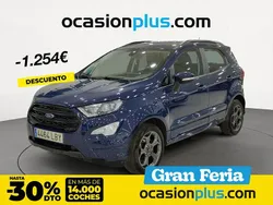 Azul Usado 2019 Ford Ecosport ST-Line SUV | 13.800 € (Buen precio)