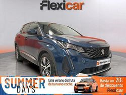 Azul Usado 2021 Peugeot 3008 Allure SUV | 17.790 € (Precio justo)