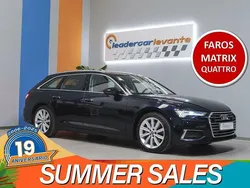 Azul Usado 2019 Audi A6 Design Familiar | 36.900 € (Precio justo)