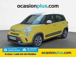 Amarillo Usado 2016 Fiat 500L Trekking Monovolumen | 9350 € (Precio justo)