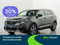 Gris Usado 2018 Peugeot 5008 GT-line Monovolumen | 17.490 € (Precio justo)