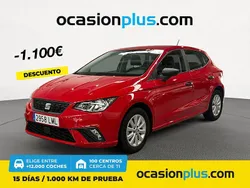 Rojo Usado 2021 Seat Ibiza Reference Berlina | 11.590 € (Precio justo)