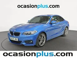 Azul Usado 2017 BMW 218 Coupe | 21.590 € (Un poco caro)