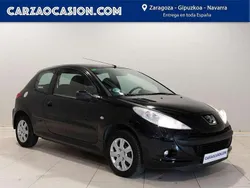 Negro Usado 2012 Peugeot 206+ Utilitario | 5595 € (Precio justo)
