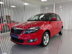 Rojo Usado 2015 Skoda Fabia Berlina | 6990 € (Precio justo)