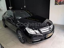 Negro Usado 2011 Mercedes E220 Elegance Coupe | 21.900 €