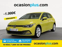 Amarillo Usado 2020 VW Golf VII Style | 21.990 € (Precio justo)