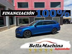 Azul Usado 2021 Skoda Superb Style Familiar | 19.450 € (Precio justo)