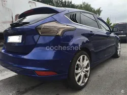 Azul Usado 2014 Ford Focus Titanium Berlina | 10.699 € (Caro)
