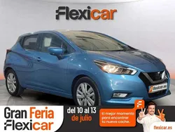 Azul Usado 2020 Nissan Micra Acenta Utilitario | 11.490 € (Precio justo)