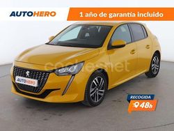Amarillo Usado 2021 Peugeot 208 Allure Utilitario | 12.899 € (Precio justo)