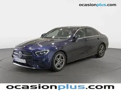 Azul Usado 2021 Mercedes E220 Berlina | 34.991 € (Buen precio)