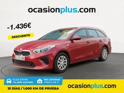 Rojo Usado 2021 Kia Ceed Familiar | 15.200 € (Precio justo)
