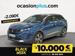 Azul Usado 2021 Peugeot 3008 GT SUV | 22.999 € (Caro)