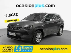 Gris / plata Usado 2022 Jeep Compass Longitude SUV | 20.490 € (Precio justo)