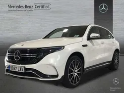 Blanco Usado 2022 Mercedes EQC400 AMG line SUV | 48.900 € (Precio justo)