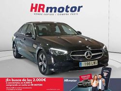 Negro Usado 2022 Mercedes C200 Berlina | 30.110 € (Precio justo)