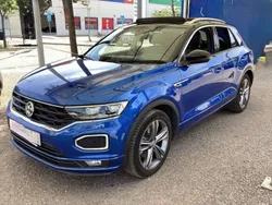 Azul Usado 2019 VW T-Roc Sportline SUV | 24.900 € (Precio justo)